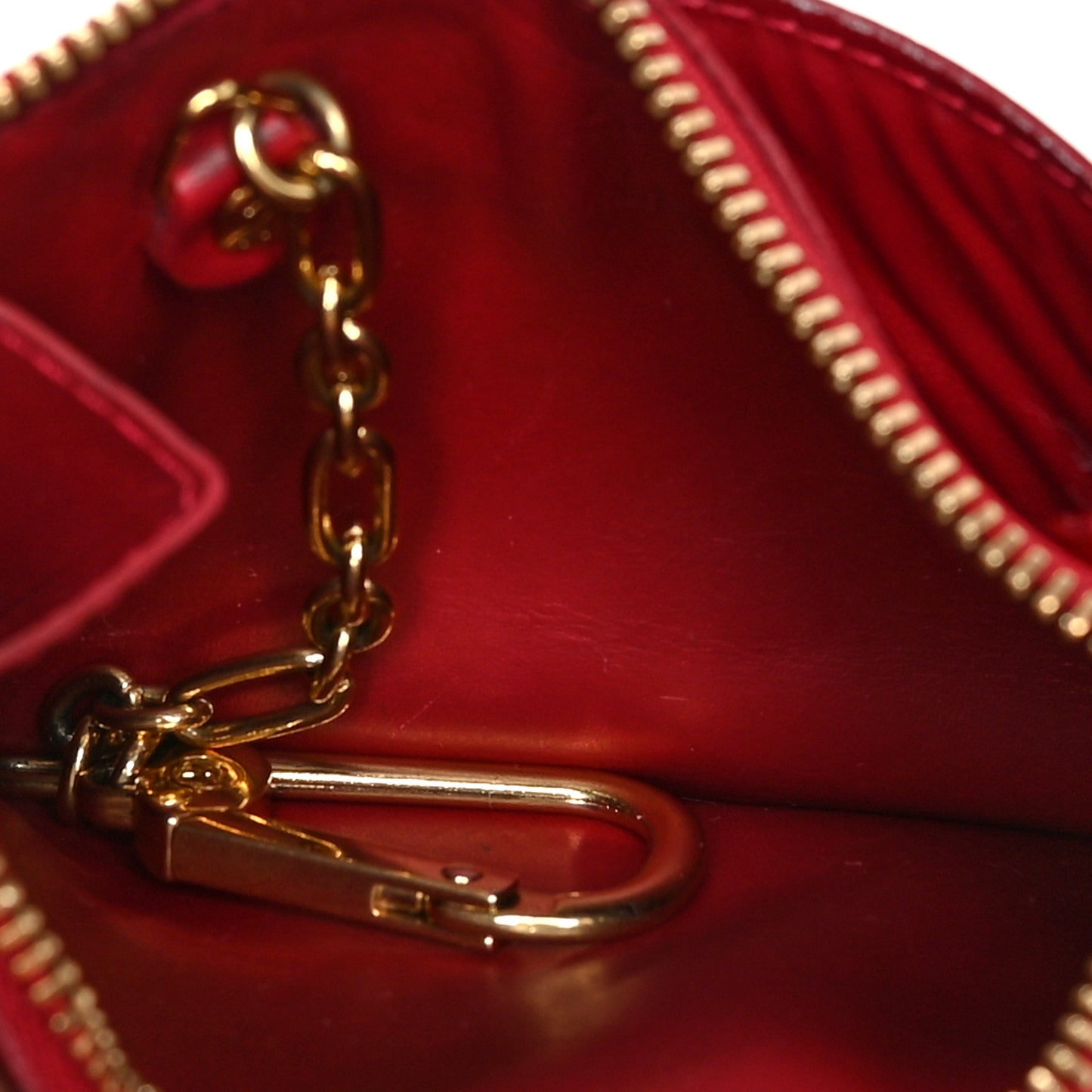 Vernis Key Pouch Rose Indien
