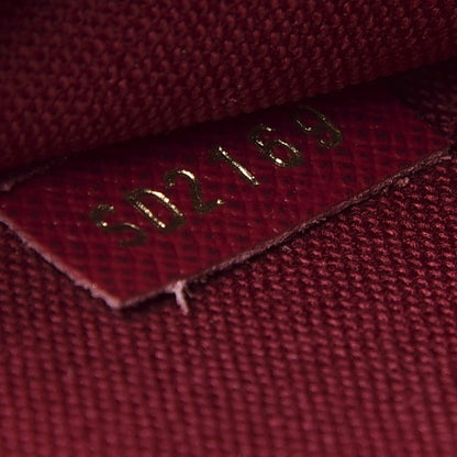 Louis Vuitton Monogram Pochette Felicie Chain Wallet Fuchsia 9 of 10