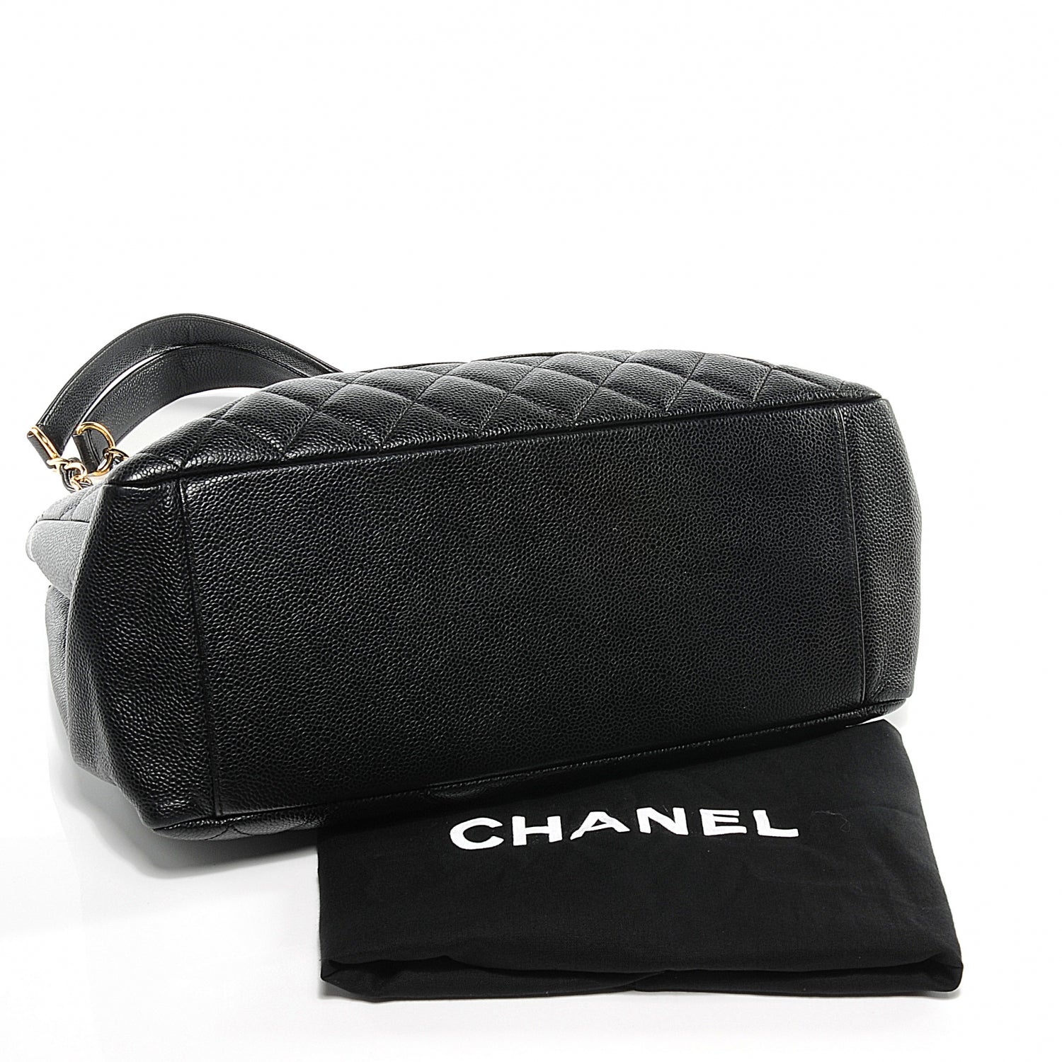 Chanel Caviar Grand Shopping Tote GST Black 8 of 9