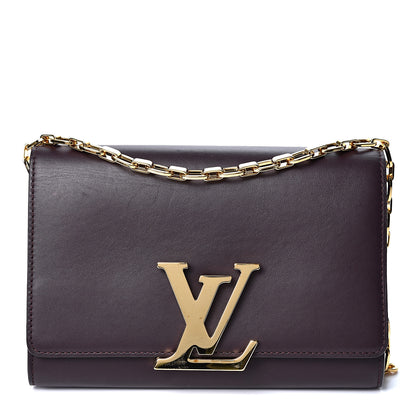 Louis Vuitton Calfskin Chain Louise GM Amarante 1 of 8
