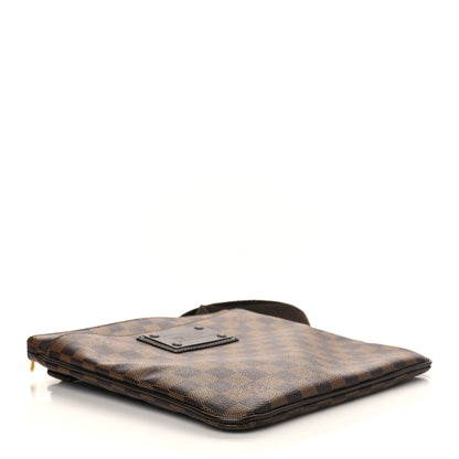 Louis Vuitton Damier Ebene Brooklyn Flat Pochette 4 of 6