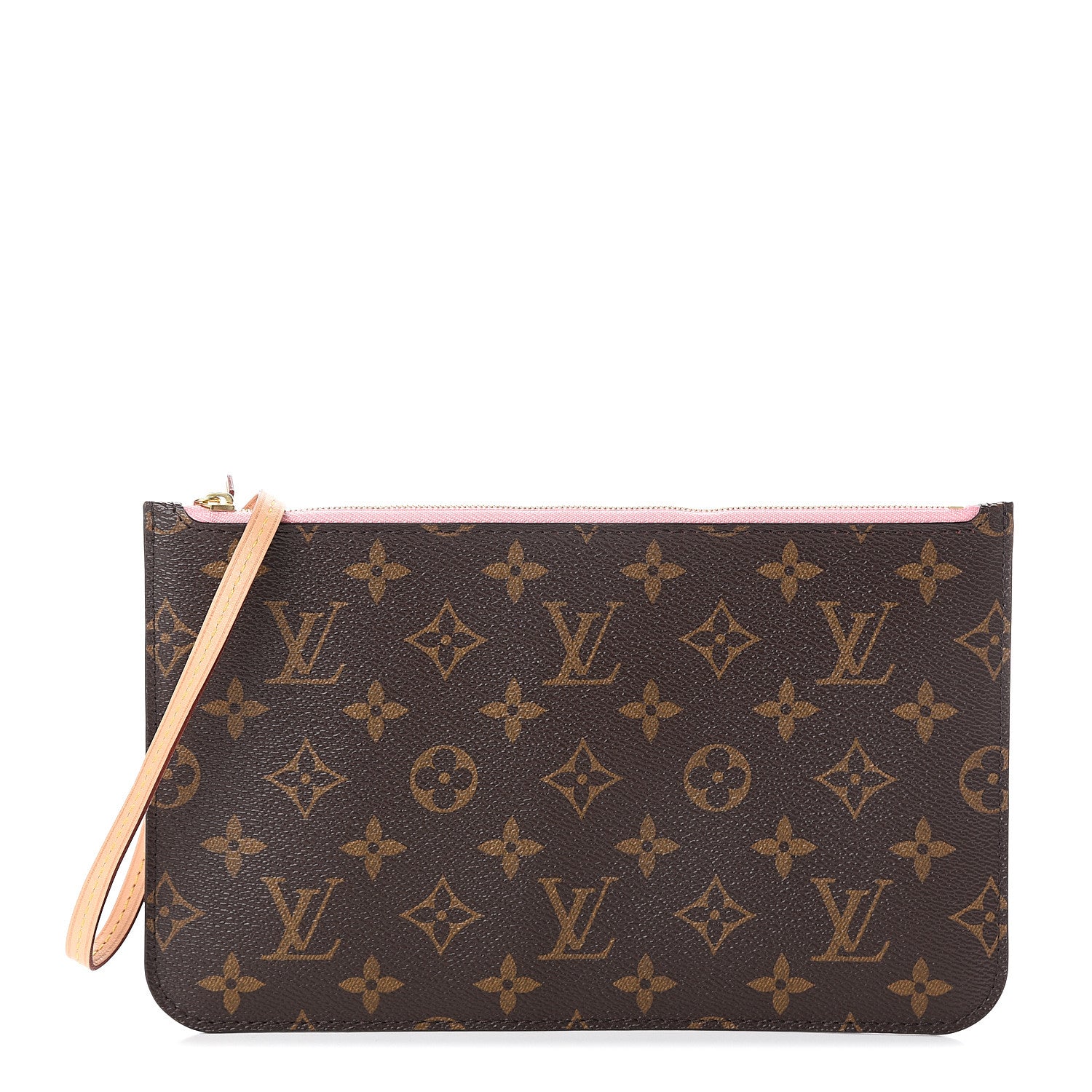 Louis Vuitton Monogram Neverfull MM GM Pochette Sugar Pink 1 of 5