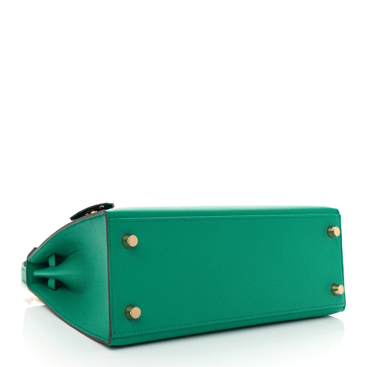 Hermes Epsom Kelly Sellier 25 Vert Jade 4 of 11