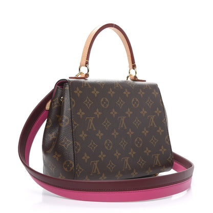 Louis Vuitton Monogram Cluny BB Bordeaux Fuchsia 3 of 9