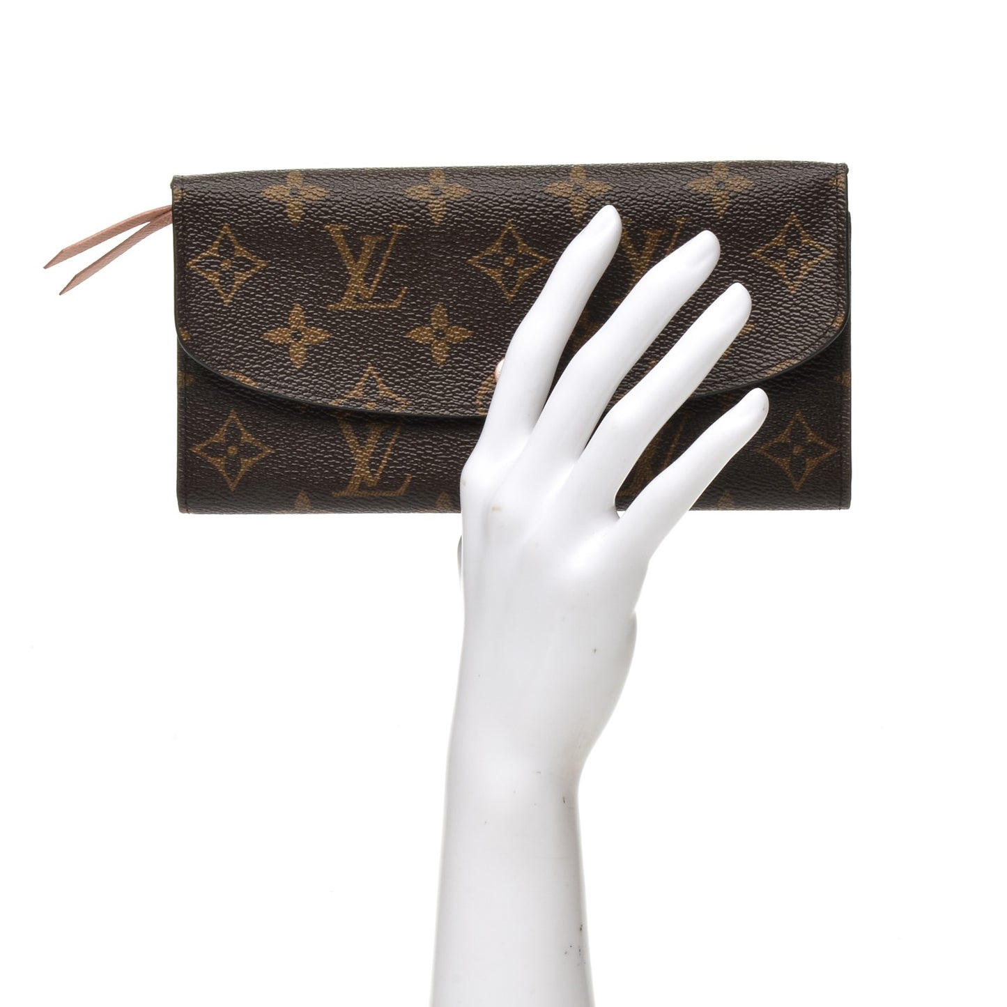 Monogram Emilie Wallet Rose Nacre