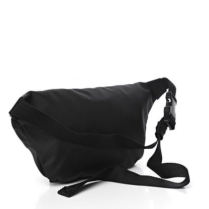Balenciaga Textured Sport Nylon Logo Embroidered Wheel Beltpack Black 3 of 10