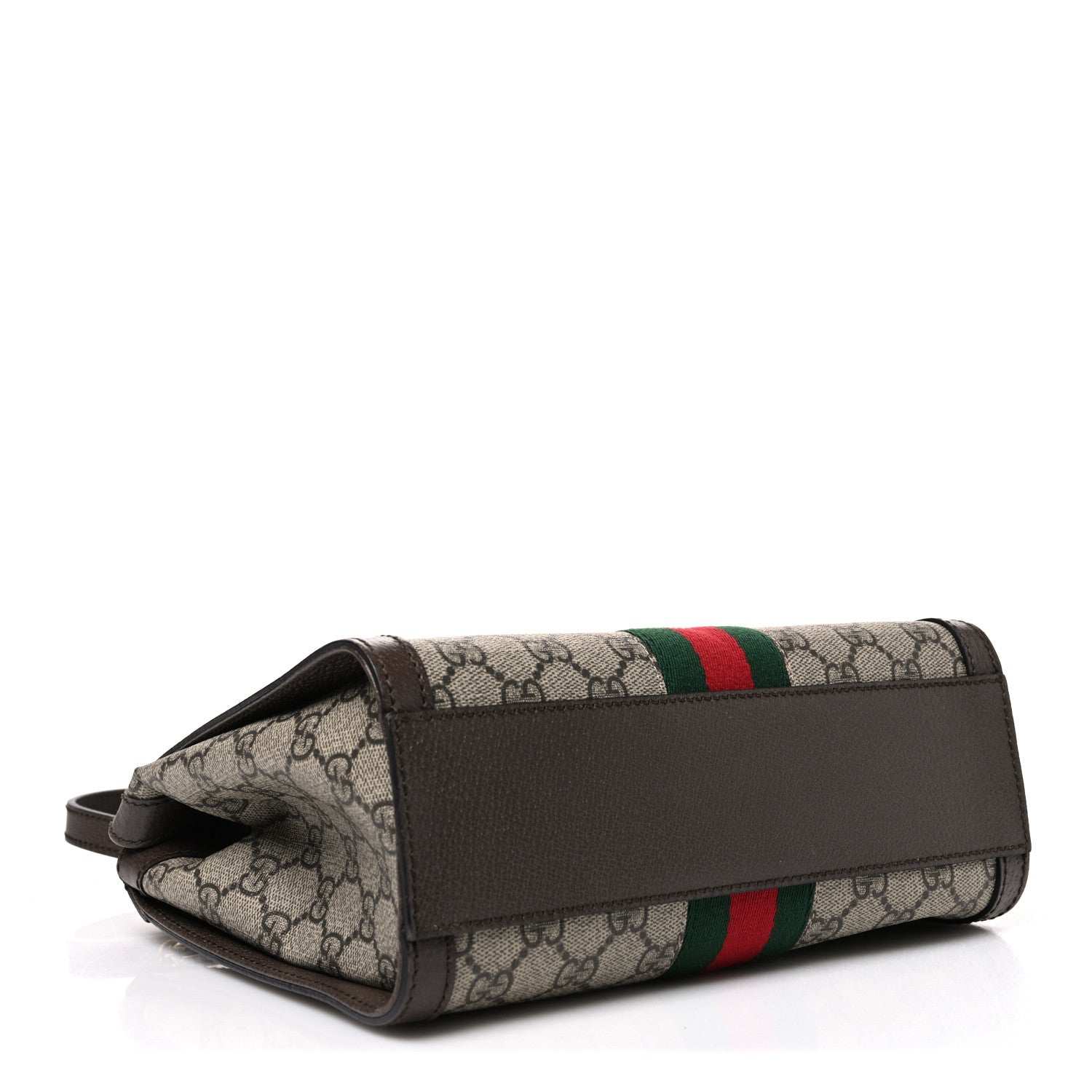 Gucci GG Supreme Monogram Small Ophidia Tote Bag Brown 3 of 9