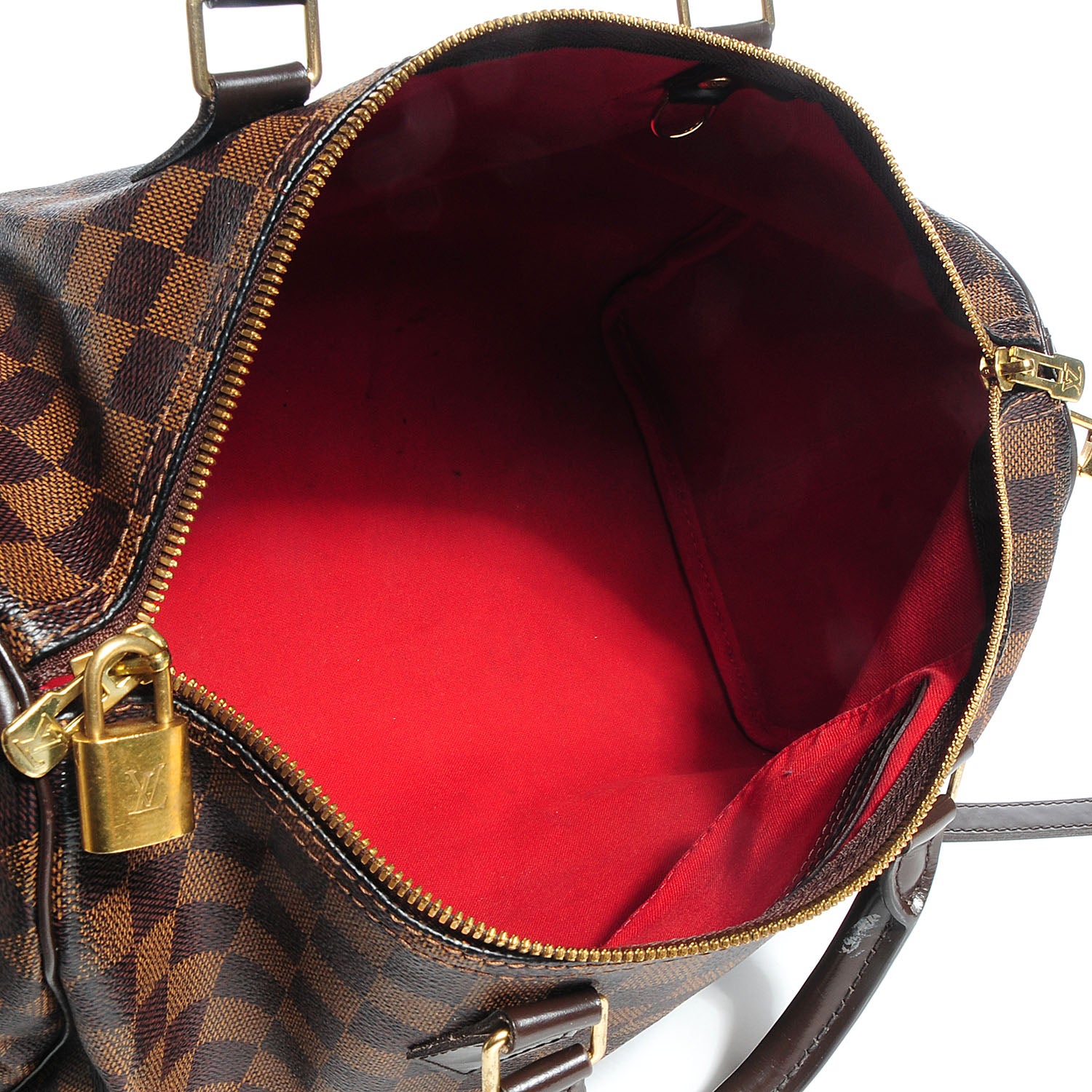 Louis Vuitton Damier Ebene Speedy Bandouliere 35 5 of 8