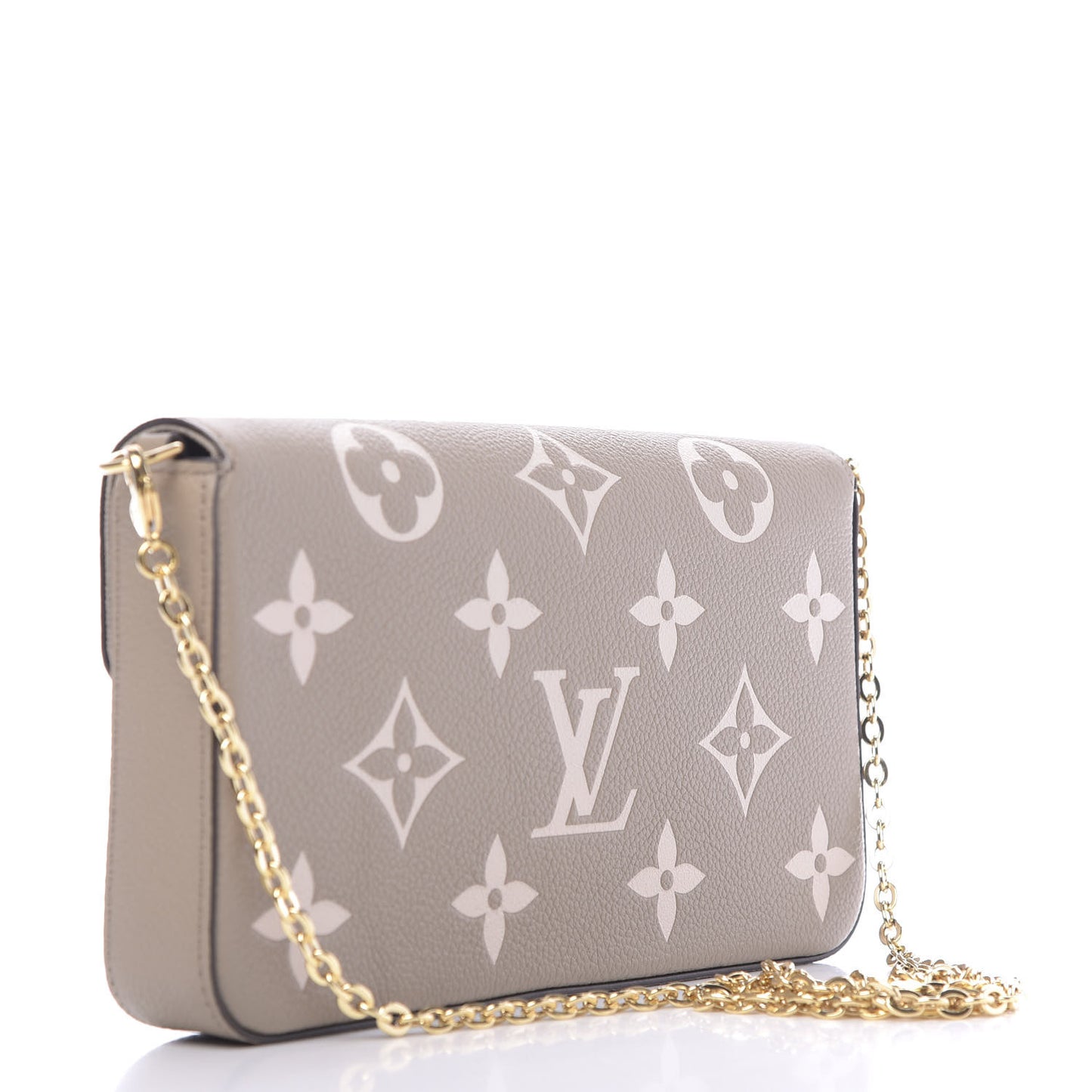 Empreinte Monogram Giant Felicie Pochette Tourterelle Creme