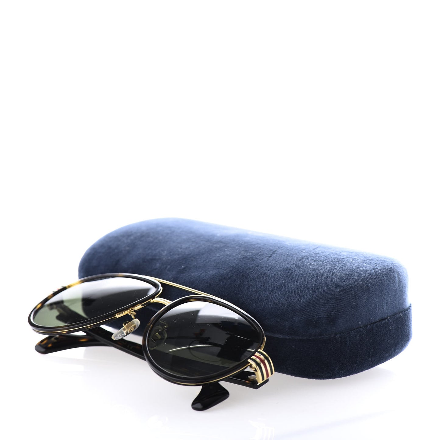 Acetate Aviator Sunglasses GG0447S Tortoise