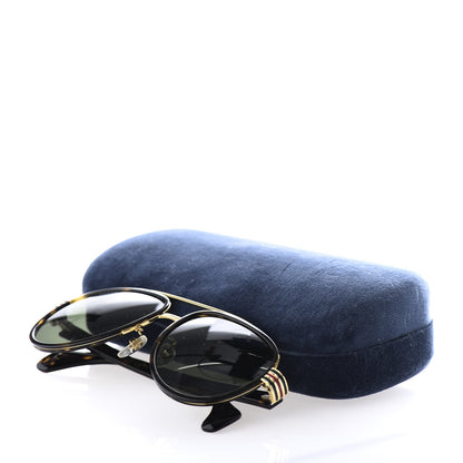Gucci Acetate Aviator Sunglasses GG0447S Tortoise 9 of 9
