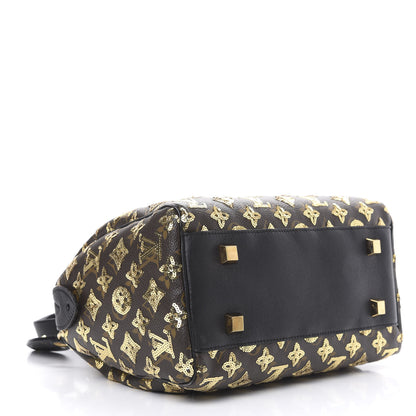 Louis Vuitton Monogram Sequins Eclipse Speedy 28 Gold 4 of 14