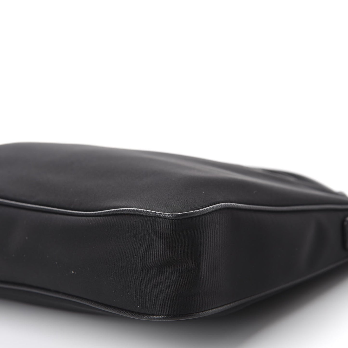 Tessuto Nylon Saffiano Crossbody Bag Black