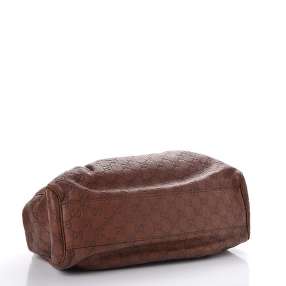 Gucci Guccissima Medium Sukey Tote Brown 4 of 10
