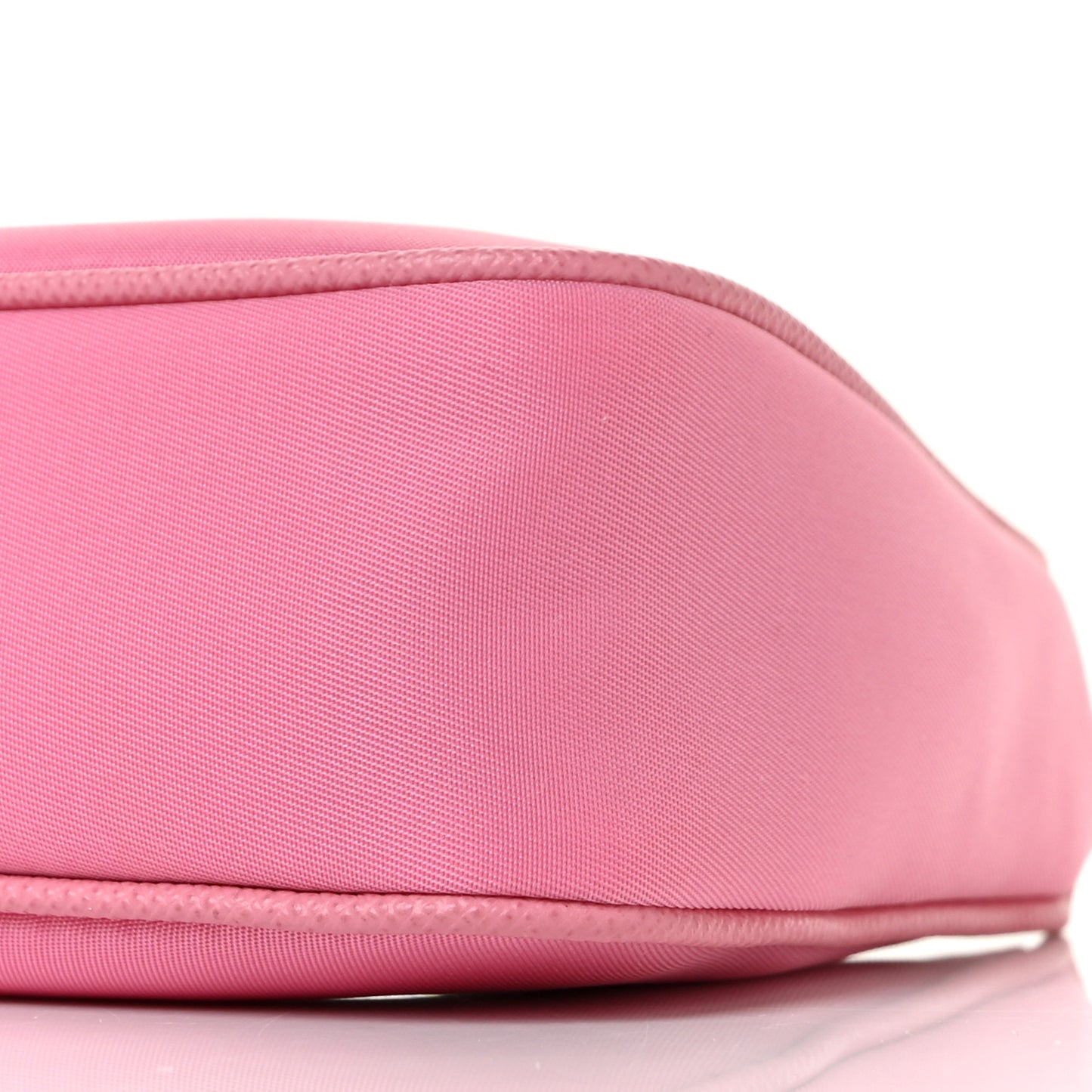 Tessuto Nylon Saffiano Mini Re-Edition 2000 Shoulder Bag Begonia