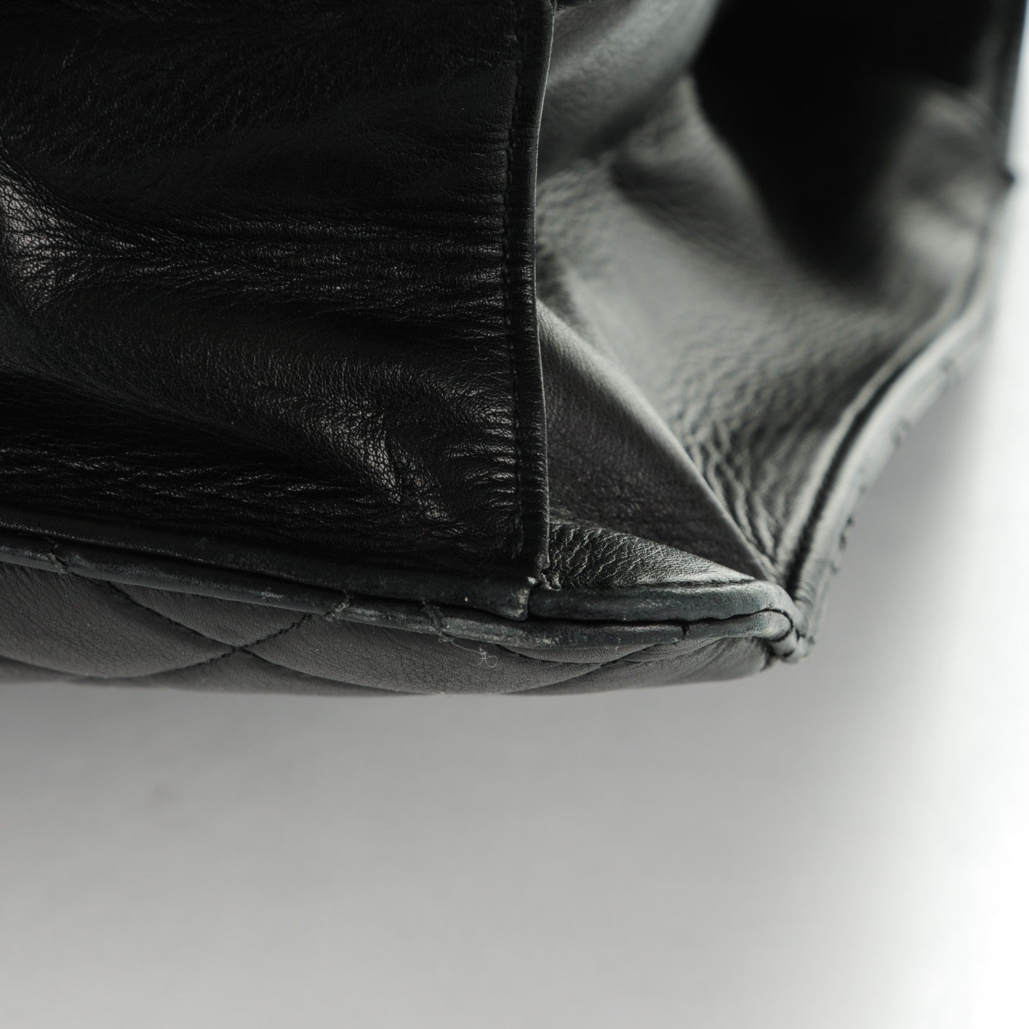 Chanel Lambskin Quilted Briefcase Laptop Bag Black 12 of 12