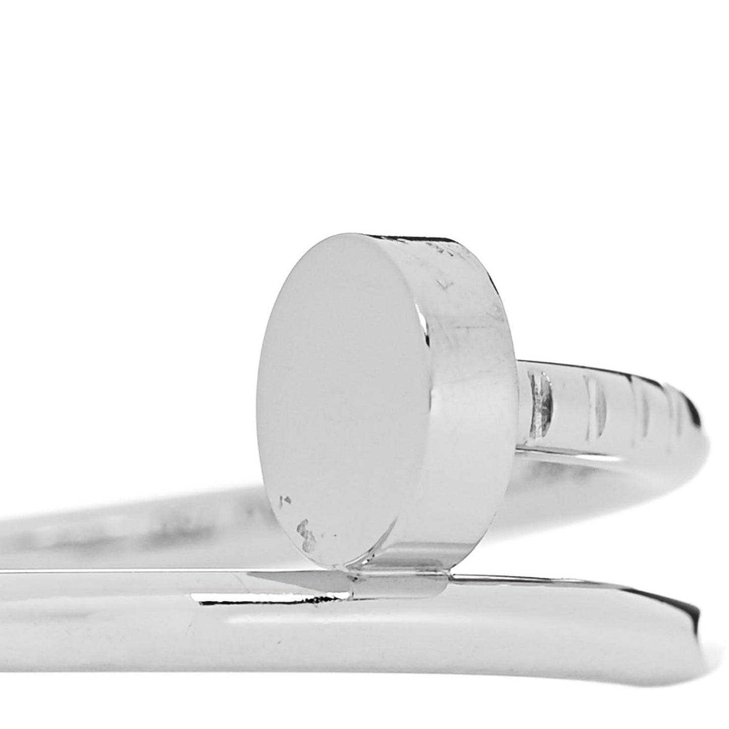 18K White Gold Small Juste Un Clou Ring 49 5