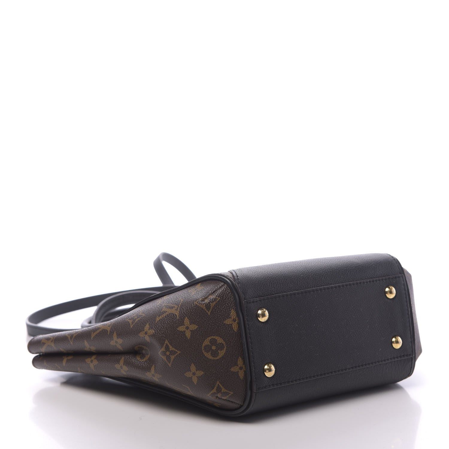 Louis Vuitton Calfskin Monogram Kimono Tote PM Black 3 of 8