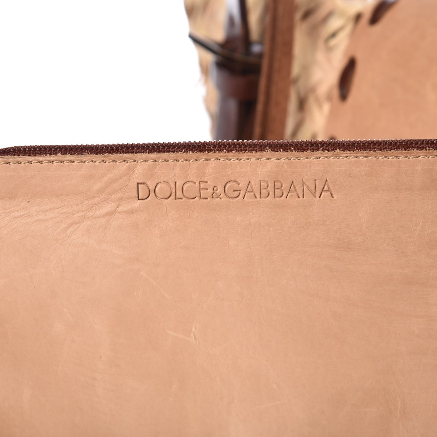Woven Raffia Straw Tote Brown
