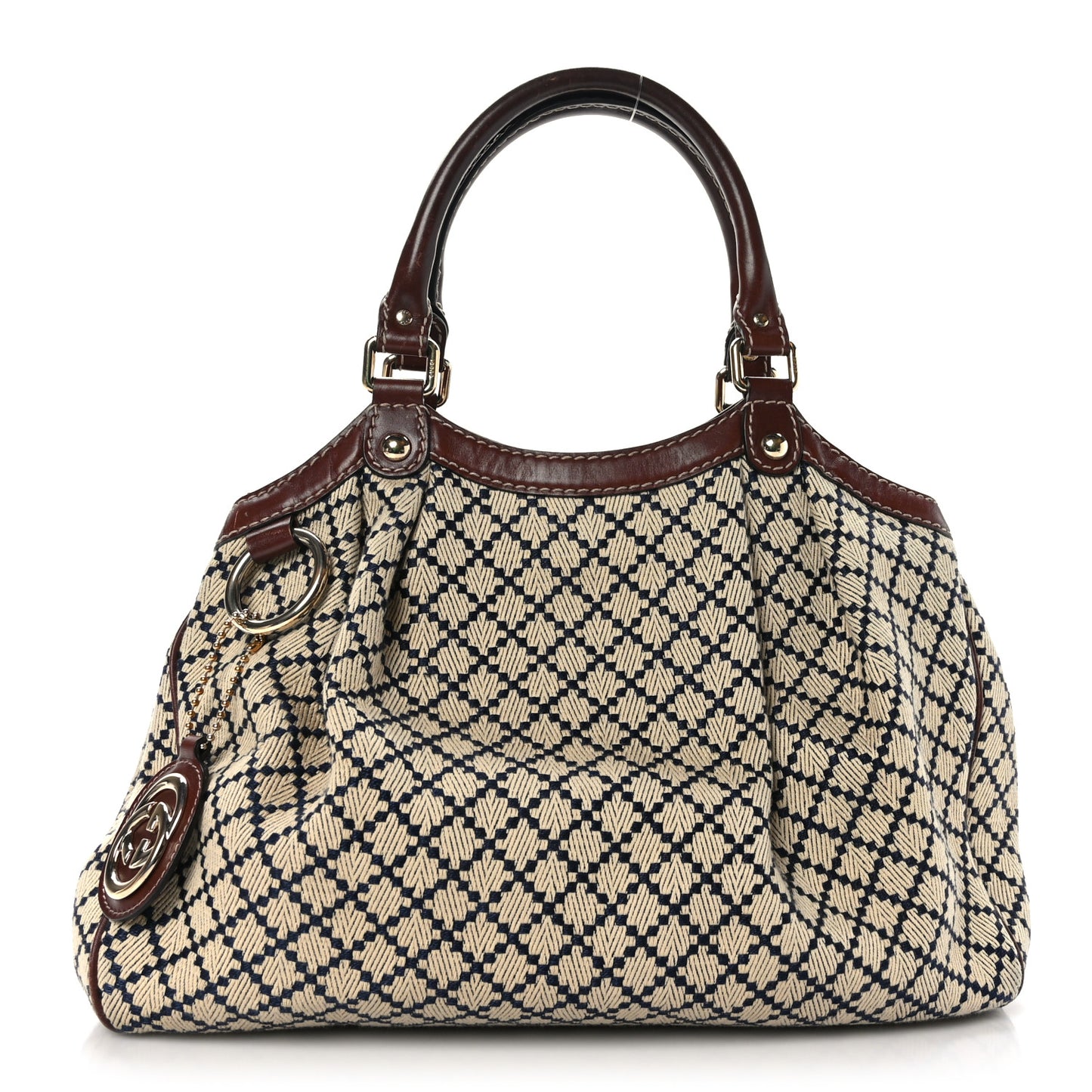 Diamante Medium Sukey Tote Brown