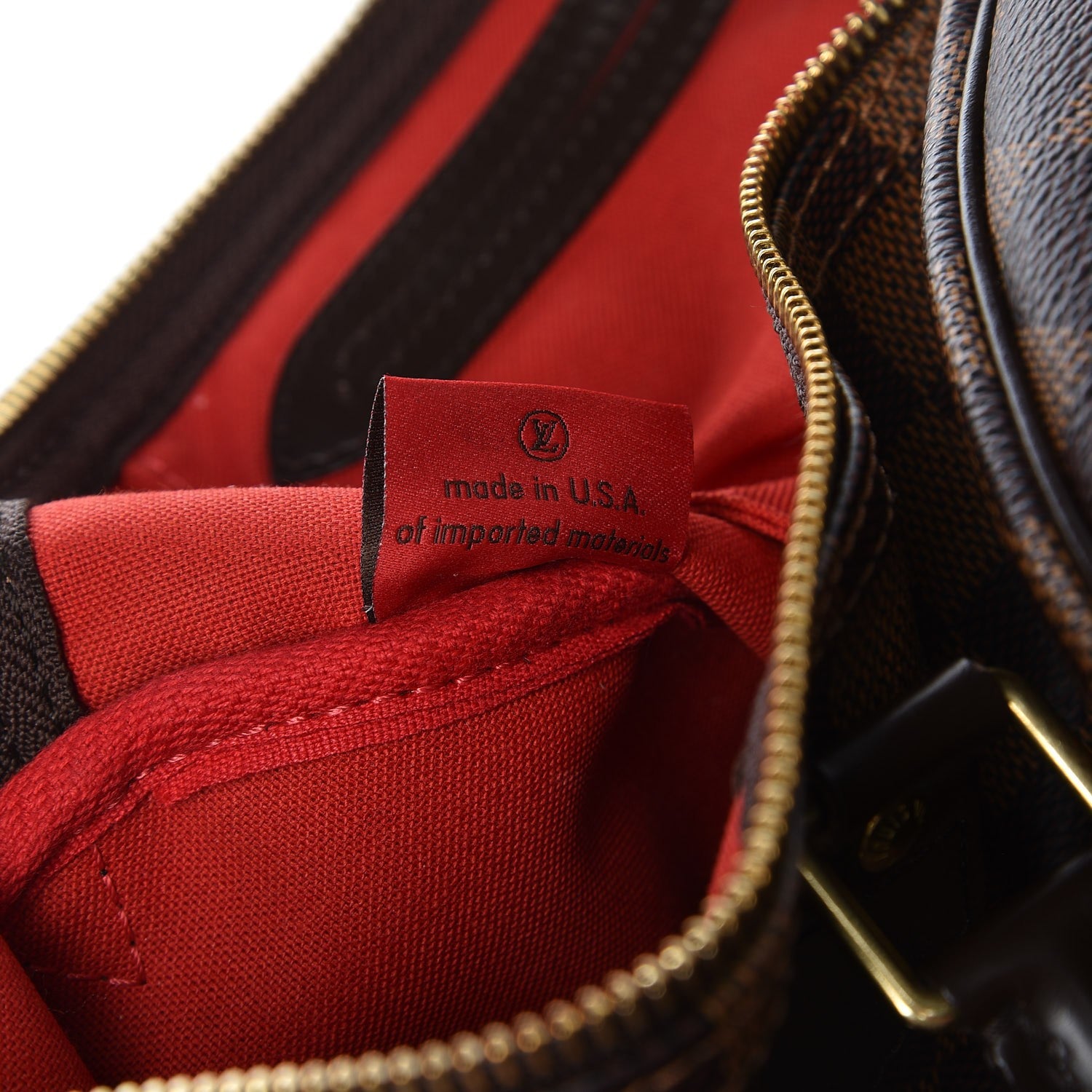 Louis Vuitton Damier Ebene Speedy 35 7 of 9