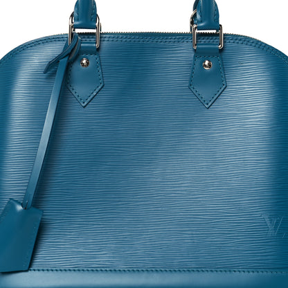 Louis Vuitton Epi Alma PM Cyan 9 of 11