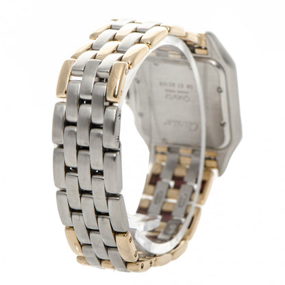Cartier Stainless Steel 18K Yellow Gold 27mm Panthere Quartz Watch 4 of 6