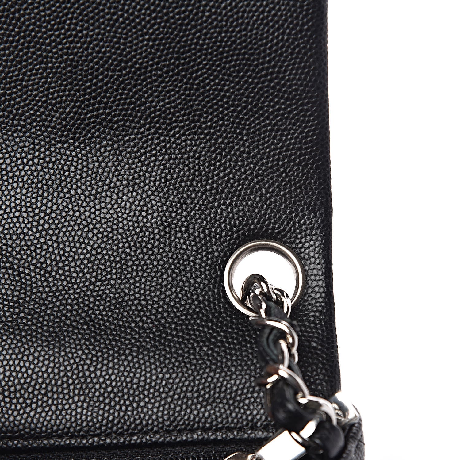 Chanel Caviar Quilted Mini Square Flap Black 10 of 15