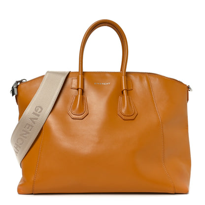 Givenchy Box Calfskin Antigona Sport Top Handle Bag Pumpkin 1 of 9