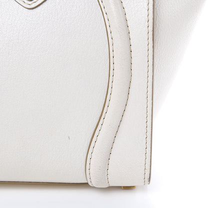 Celine Goatskin Micro Luggage White 13 of 18