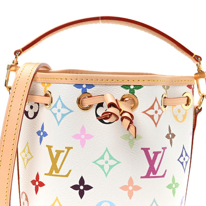 Louis Vuitton LV x TM Monogram Multicolor Nano Noe NV White 7 of 10