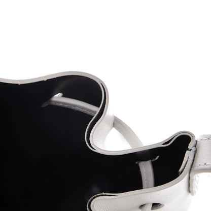 Mansur Gavriel Calfskin Mini Bucket Bag White 12 of 14