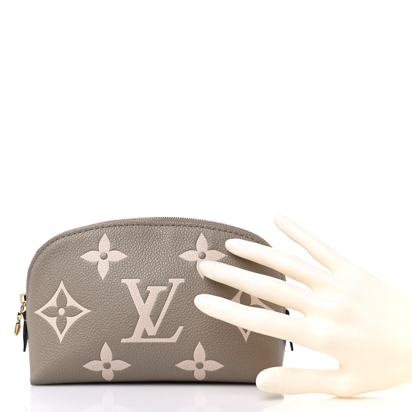 Empreinte Monogram Giant Cosmetic Pouch PM Tourterelle Crème