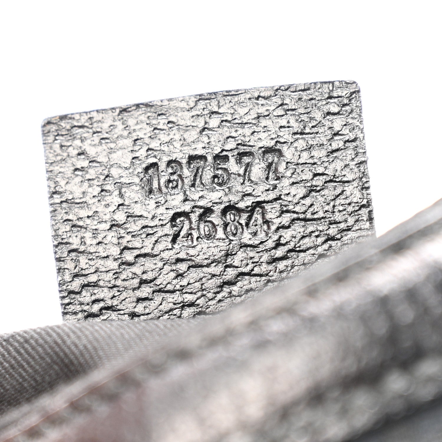 Gucci Monogram Half Moon Bamboo Ring Hobo Black 7 of 12