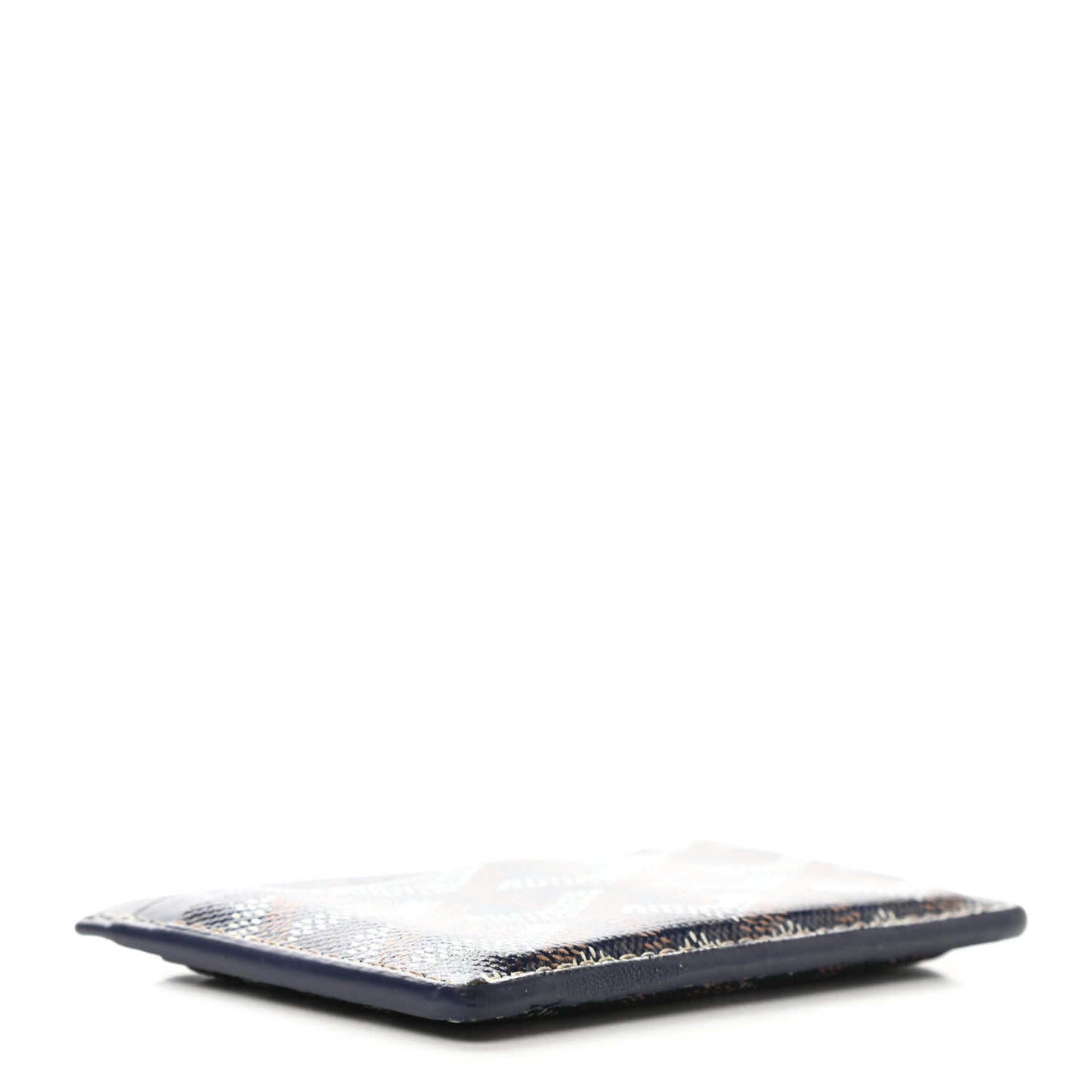 Goyardine Saint Sulpice Card Holder Navy