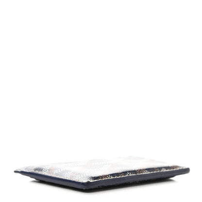 Goyard Goyardine Saint Sulpice Card Holder Navy 4 of 6