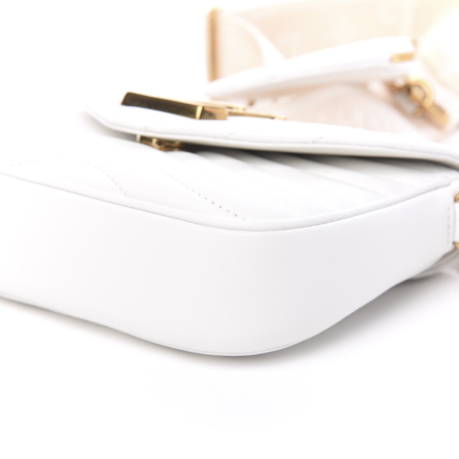 Louis Vuitton Calfskin New Wave Multi Pochette Snow 7 of 8