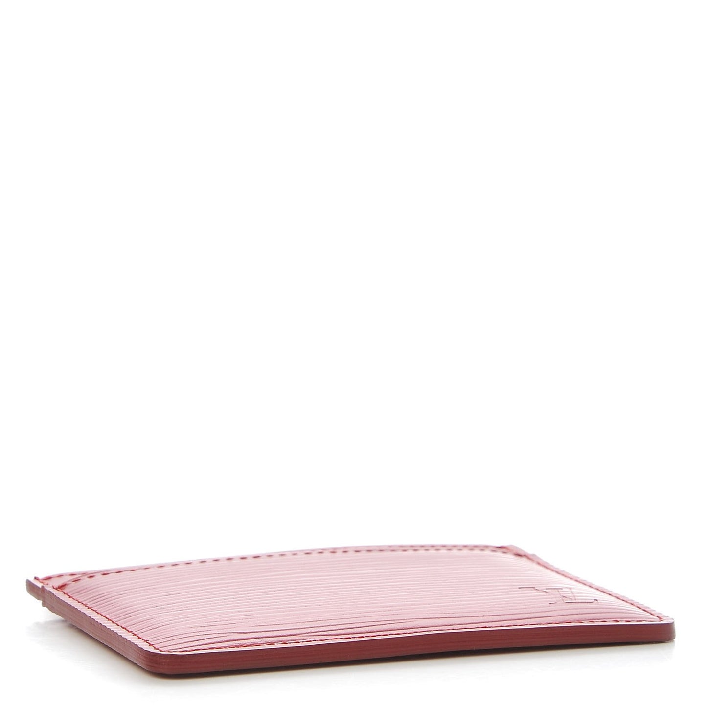 Epi Card Holder Carmine