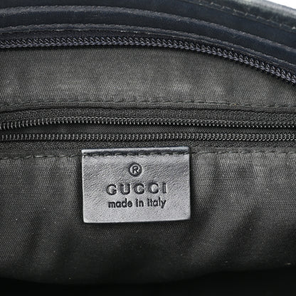 Gucci GG Supreme Monogram Web Flat Messenger Bag Navy 6 of 10