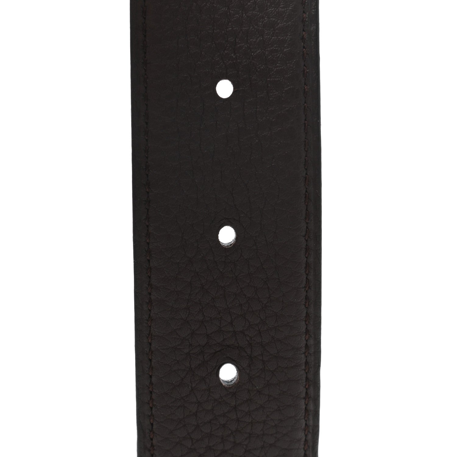 Hermes 135 Togo 32mm H Belt 90 Black Chocolate 4 of 5