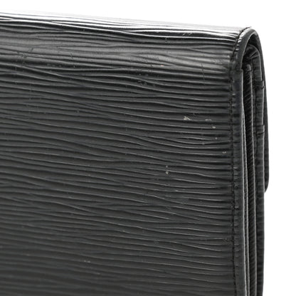 Louis Vuitton Epi Sarah Wallet Black 11 of 11
