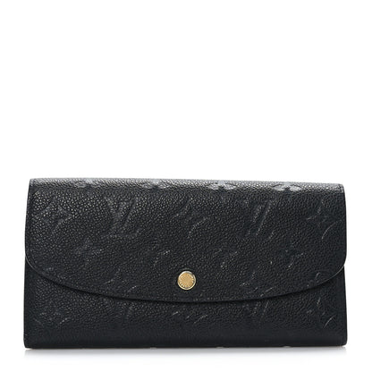 Louis Vuitton Empreinte Emilie Wallet Black Dune 1 of 8