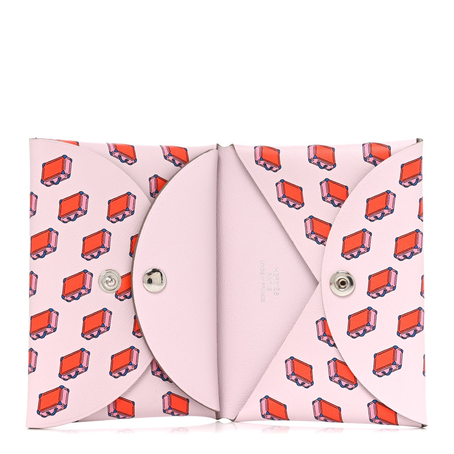 Swift Valises Calvi Duo Card Case Mauve Pale