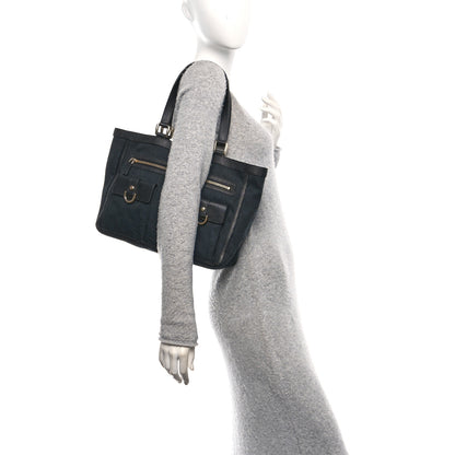 Gucci Monogram Abbey D Ring Tote Black 2 of 10