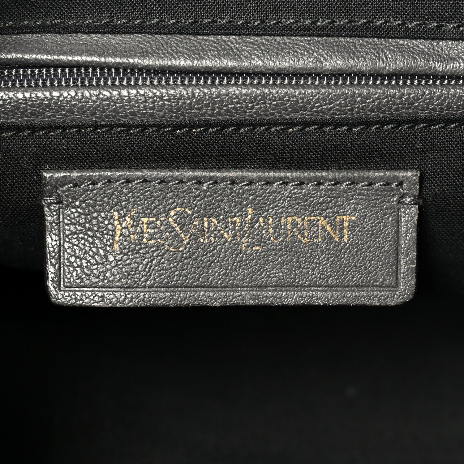 Saint Laurent Sheepskin Medium Chyc Shoulder Bag Grey 6 of 14