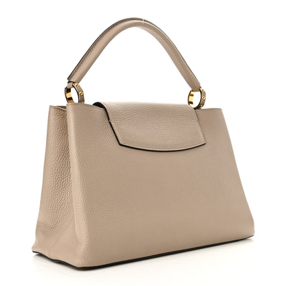 Louis Vuitton Taurillon Capucines MM Galet 3 of 9