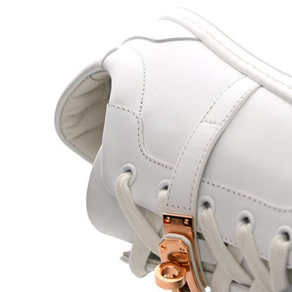 Hermes Calfskin Day Sneakers 35.5 White 10 of 12