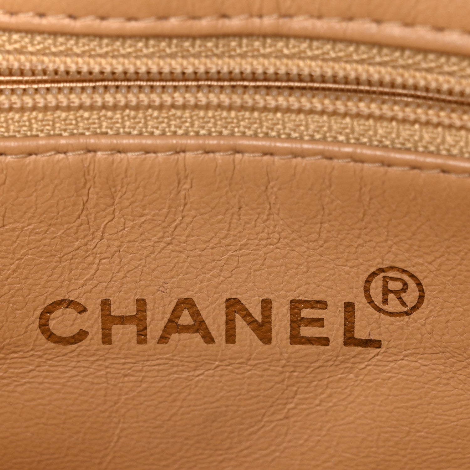 Chanel Lambskin Quilted Diamond CC Bekko Chain Shoulder Bag Beige 6 of 13