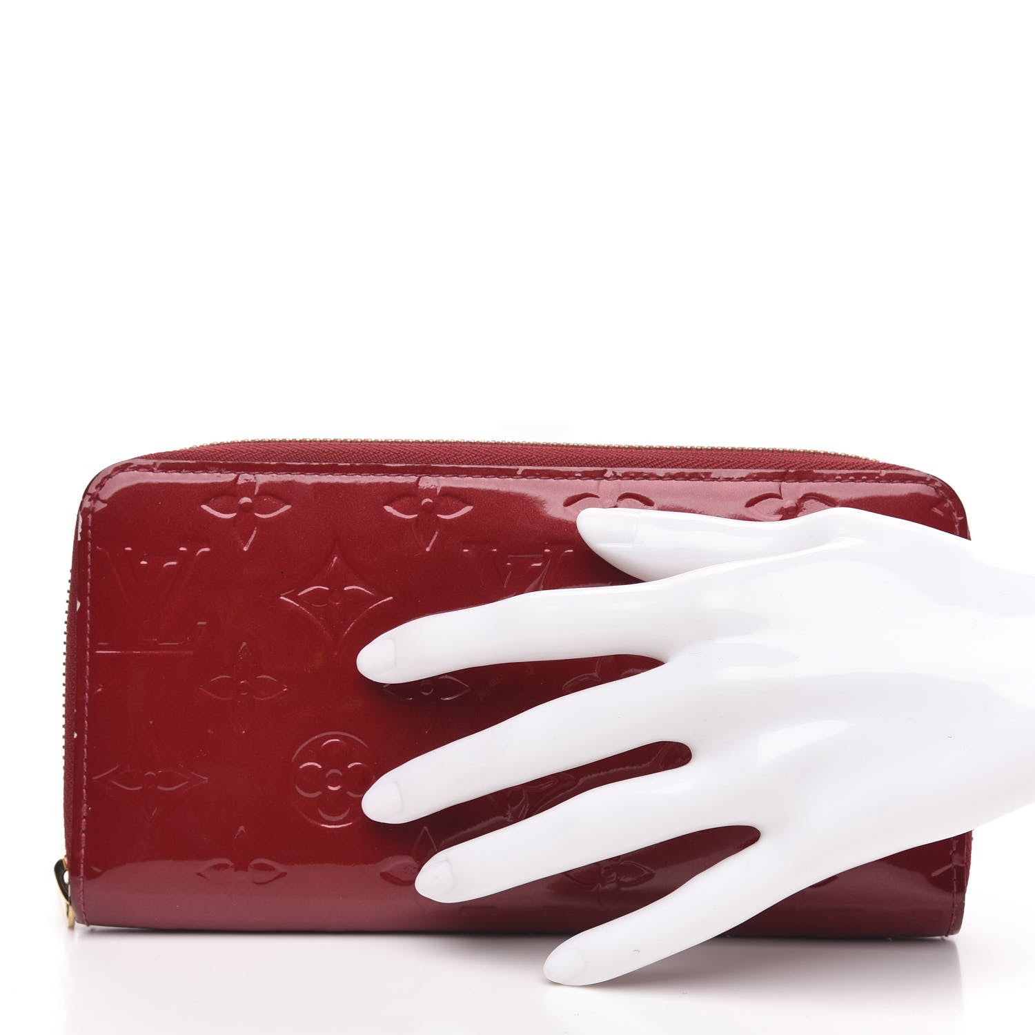 Louis Vuitton Vernis Zippy Wallet Pomme D'Amour 2 of 10