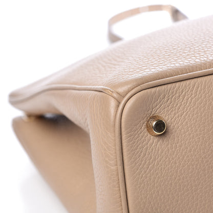 Christian Dior Bullcalf Large Diorissimo Tote Beige Petale 16 of 22